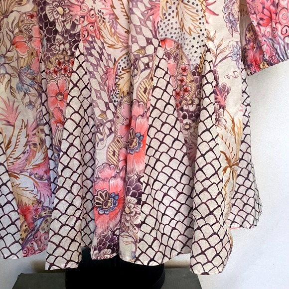 Tuckernuck‎ Anna Cate Floral Print Dress Women's Size Small Boho Chic *read - Picture 3 of 8